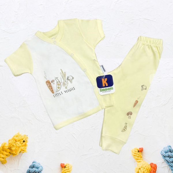 ⁦بيجامة نصف كم Little Veggies⁩ - الصورة ⁦2⁩